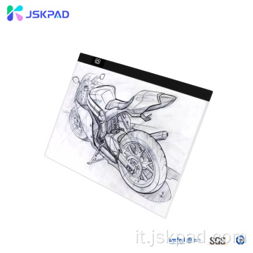 JSKPAD pad da disegno a led modello a3-dc